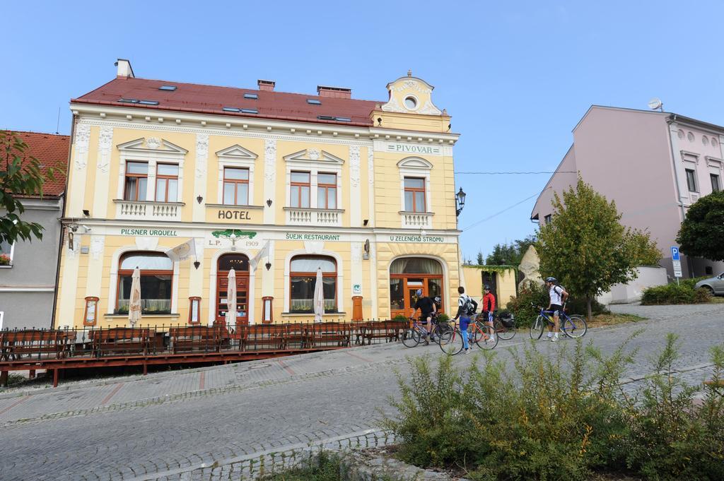 Hotel U Zeleneho Stromu Nepomuk Exterior photo